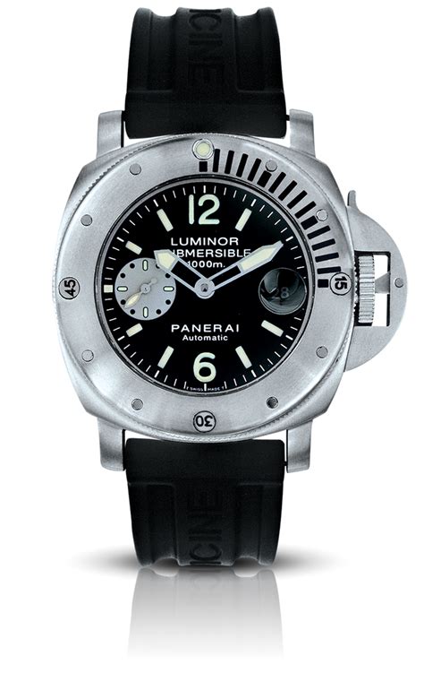 panerai luminor submersible black|Panerai Luminor submersible 1000m.